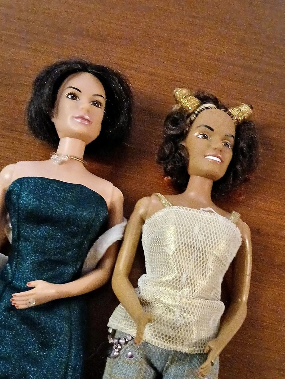 1997 Galoob Spice Girls On Tour Dolls (Victoria Posh Spice & Mel B Scary Spice)